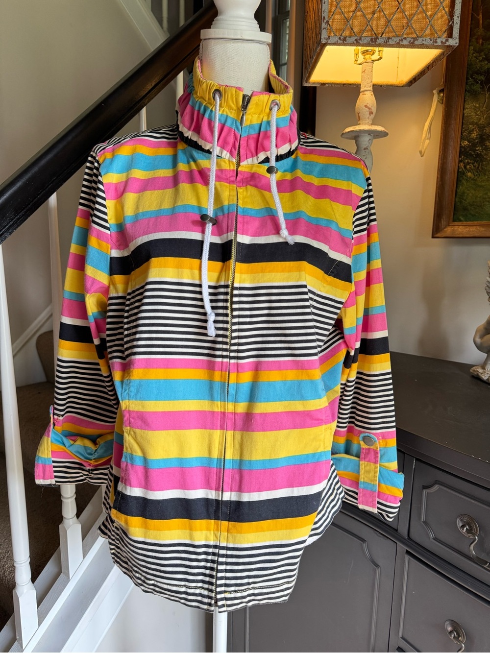AMI Vintage Y2K Windbreaker Size XL